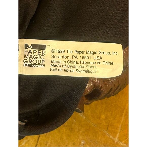 Halloween The Paper Magic Group Small Hanging Goblin Vintage (5542) - Picture 5 of 6